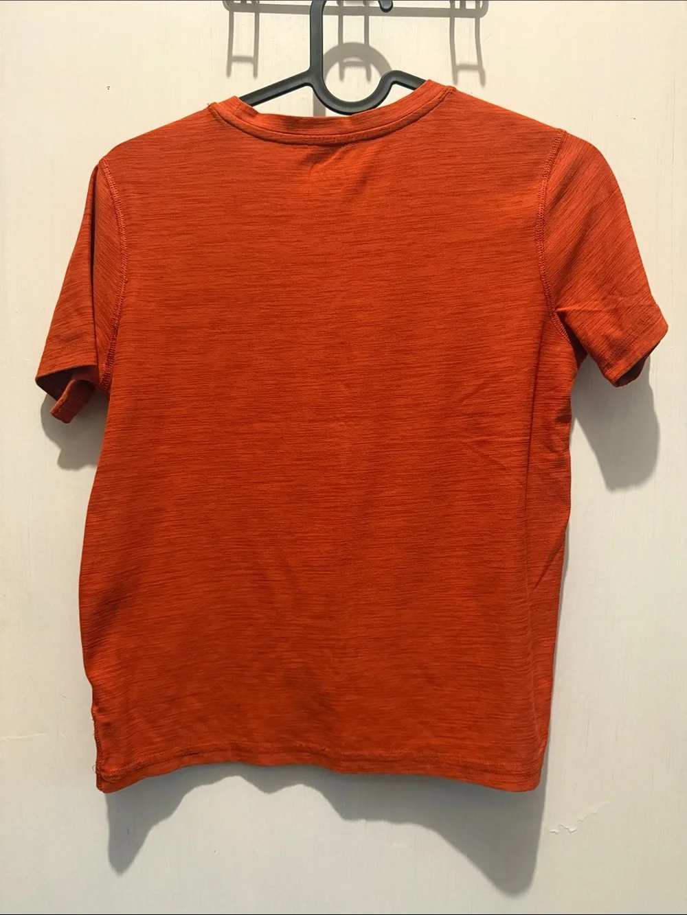 Kids Orange Short-Sleeve Baseball Graphic Tee